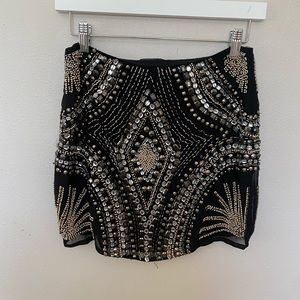 Vintage beaded skirt